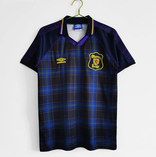 Camiseta retro de local de Escocia 1994-96