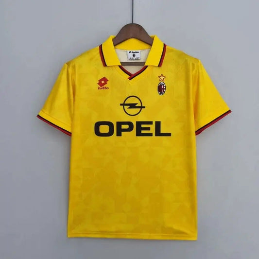 Camiseta retro de visitante del AC MILAN 1995-96