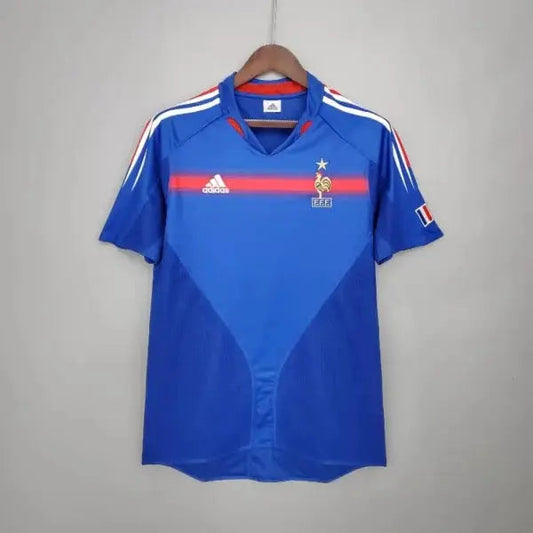 FRANCE Retro Home Jersey EURO 2004