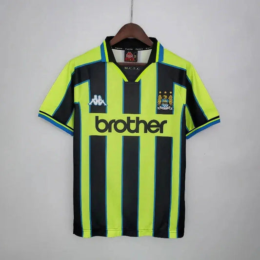 Camiseta retro de visitante del MANCHESTER CITY 1998-99