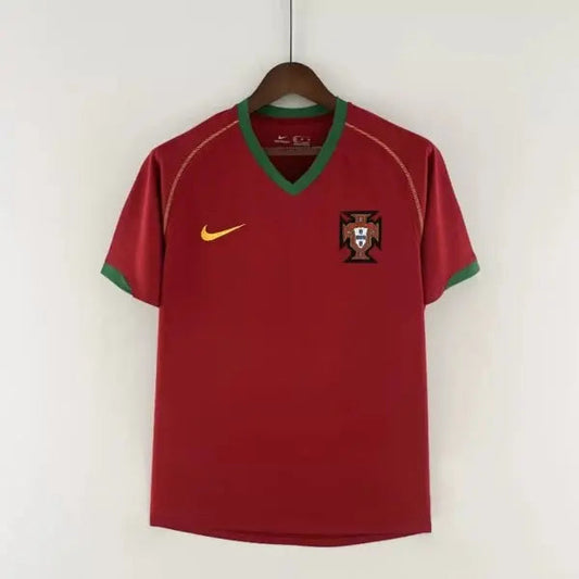PORTUGAL Retro Home Jersey WORLD CUP 2006