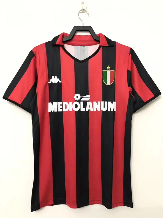 Camiseta retro de local del AC MILAN 1988-89