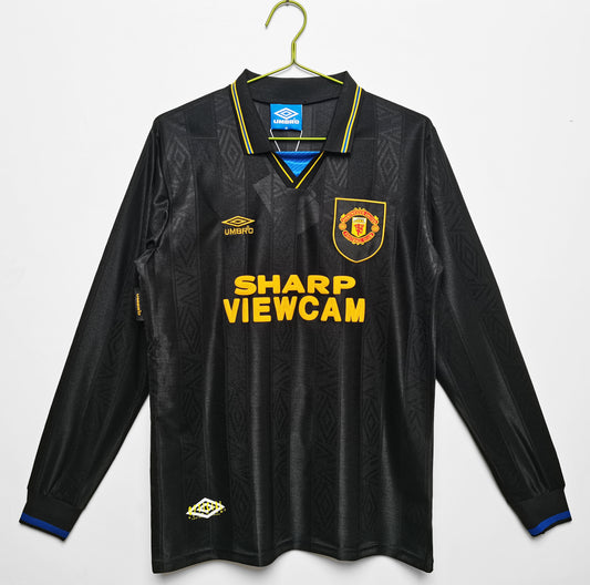 CAMISETA RETRO DE VISITA DEL MANCHESTER UNITED 1993-95