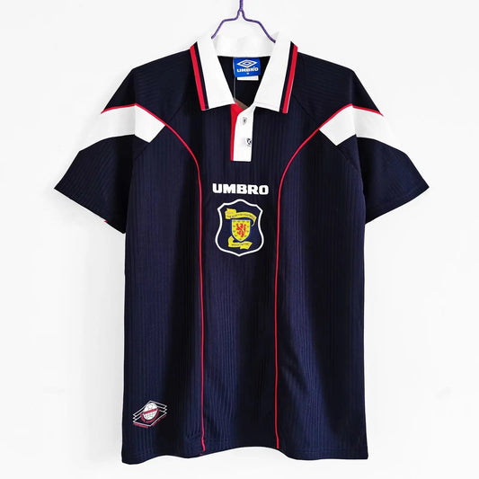 Camiseta retro local de Escocia para la Eurocopa 96