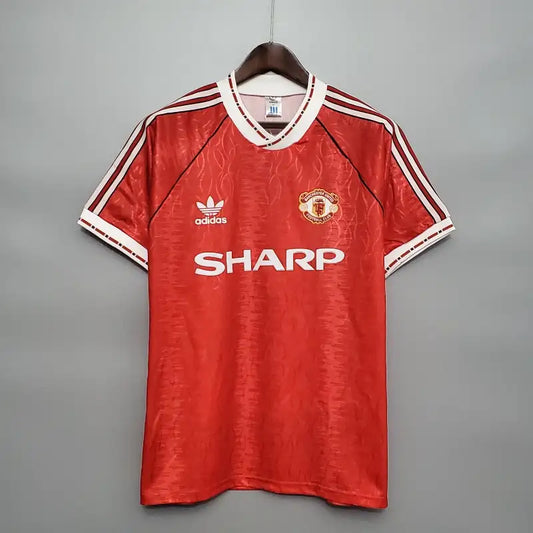 CAMISETA RETRO DEL MANCHESTER UNITED 1988-90