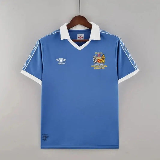 Camiseta retro local del MANCHESTER CITY 1981-82