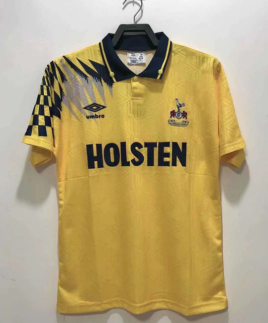 Camiseta retro de visitante del TOTTENHAM HOTSPUR 1992-94