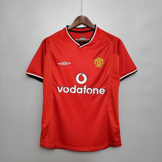 CAMISETA RETRO DEL MANCHESTER UNITED 2001-02