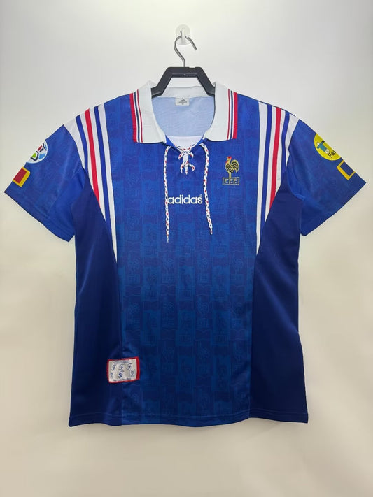 FRANCE Retro Home Jersey EURO 96