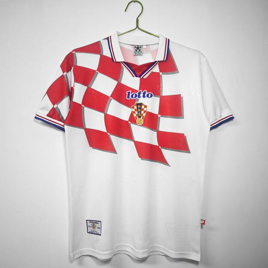 CROATIA Retro Home Jersey  1998