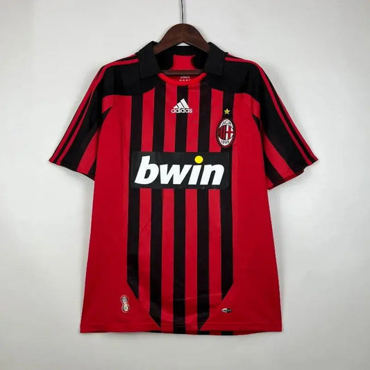 Camiseta retro de local del AC MILAN 2007-08
