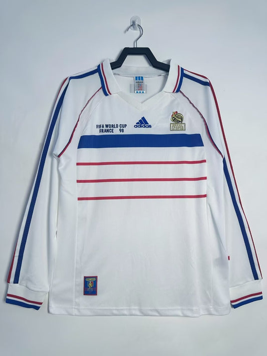 FRANCE Retro L/S  Away Jersey WORLD CUP 1998