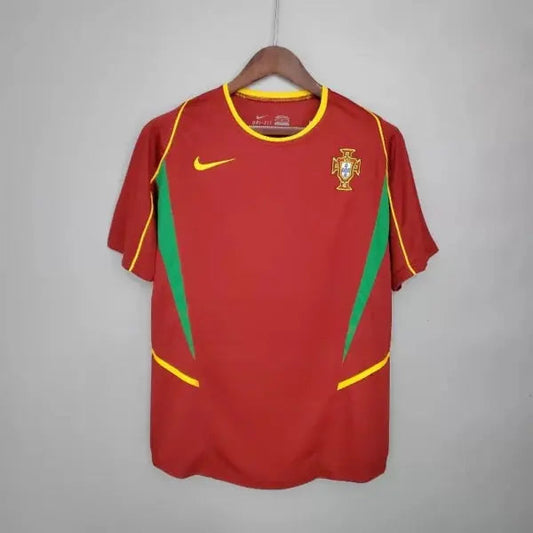PORTUGAL Retro Home Jersey WORLD CUP 2002