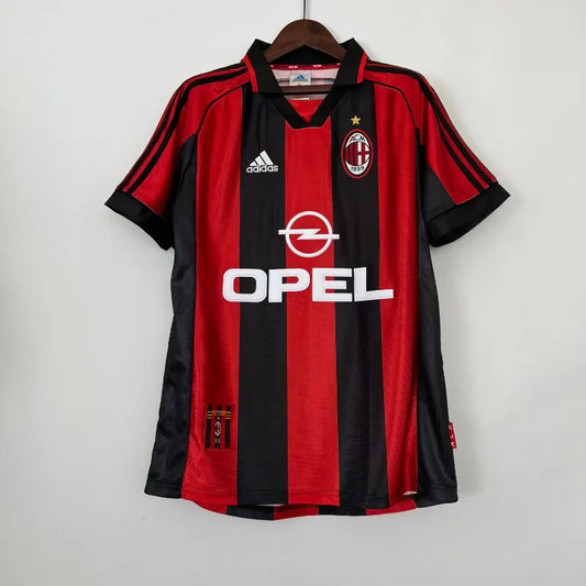 Camiseta retro de local del AC MILAN - 1998-99
