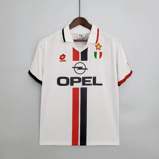 Camiseta retro de visitante del AC MILAN 1995-97