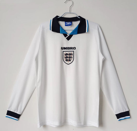 ENGLAND Retro L/S Home Jersey EURO 96