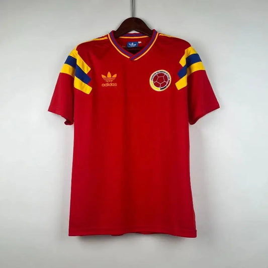 Camiseta retro de visitante de COLUMBIA 1990